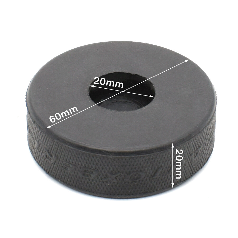 Universal Rubber Jack Pads with 20mm Jack Adapter Rubber Pad Rubber Buffer