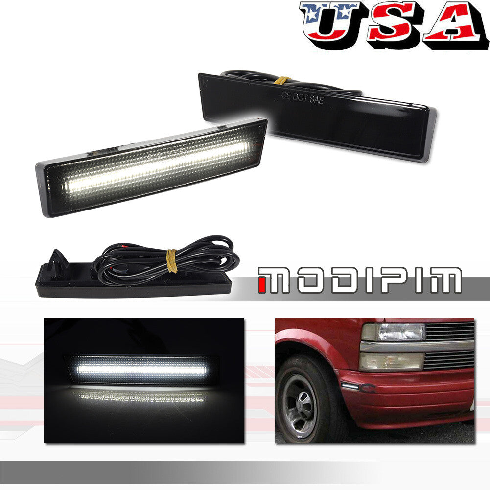 Smoke white side marker parking light suitable for 95-05 Astro/ for GMC Safari Van- v