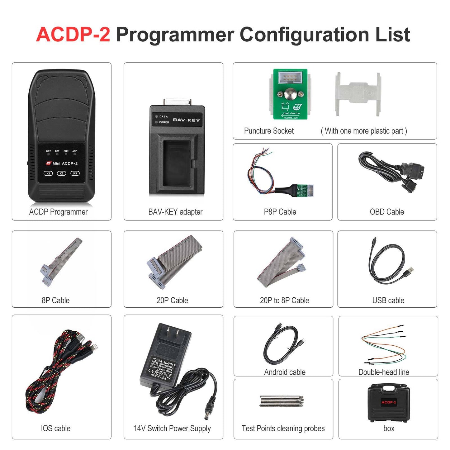 Yanhua for Mini ACDP Master with Module 9 for Land Rover Add Key  All Keys Lost