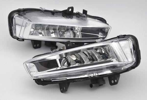 2x White LED Daytime Day Fog Light DRL for Land Rover Discovery Sport L550 14-18 v