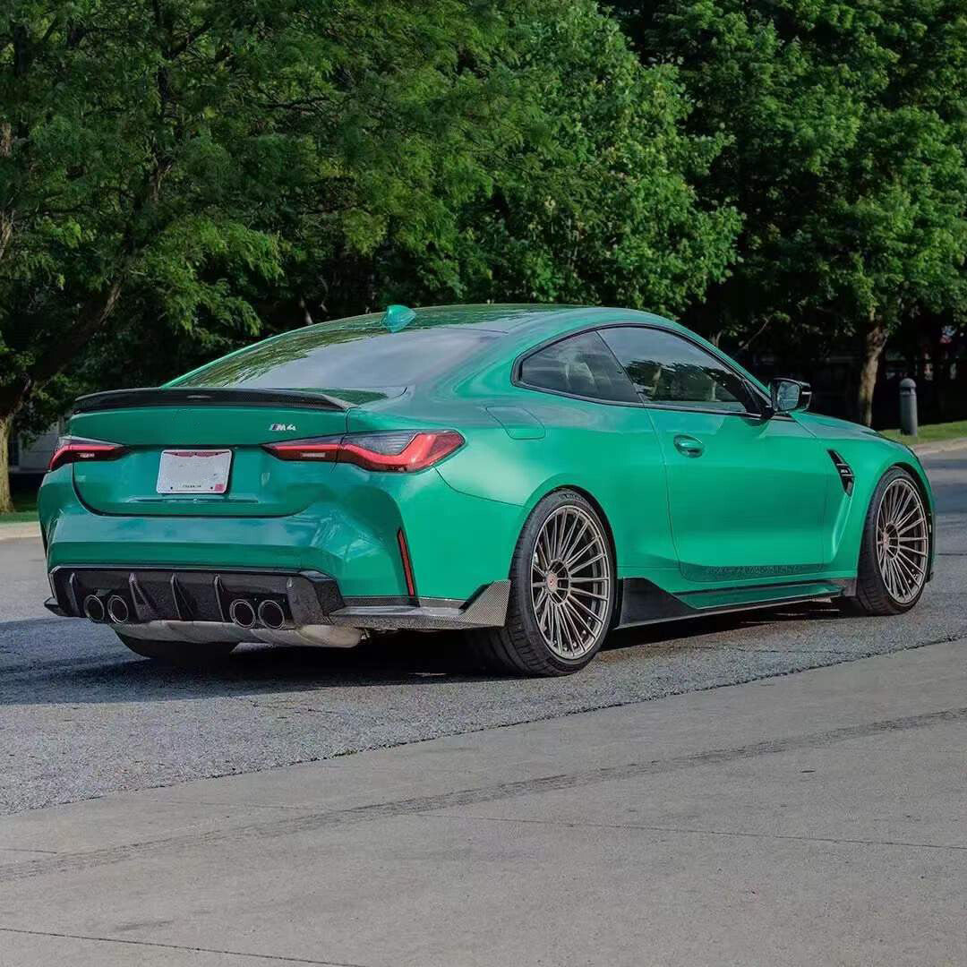 MP Style Carbon Fiber Rear Bumper Diffuser For 2021-2024 G80 M3 G82 M4 n