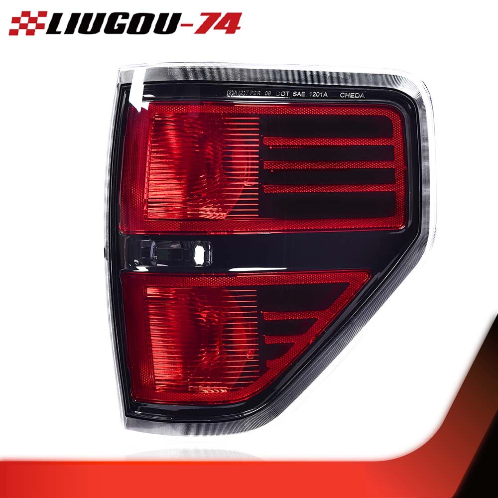 Fits 09 - 14 for Pickup Tail Light Rear Brake Light Right Hand Passenger Side 1 pc - v