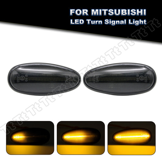 Suitable for 03-06 Outlander/02-06 Lancer LED side marker signal light smoke- v