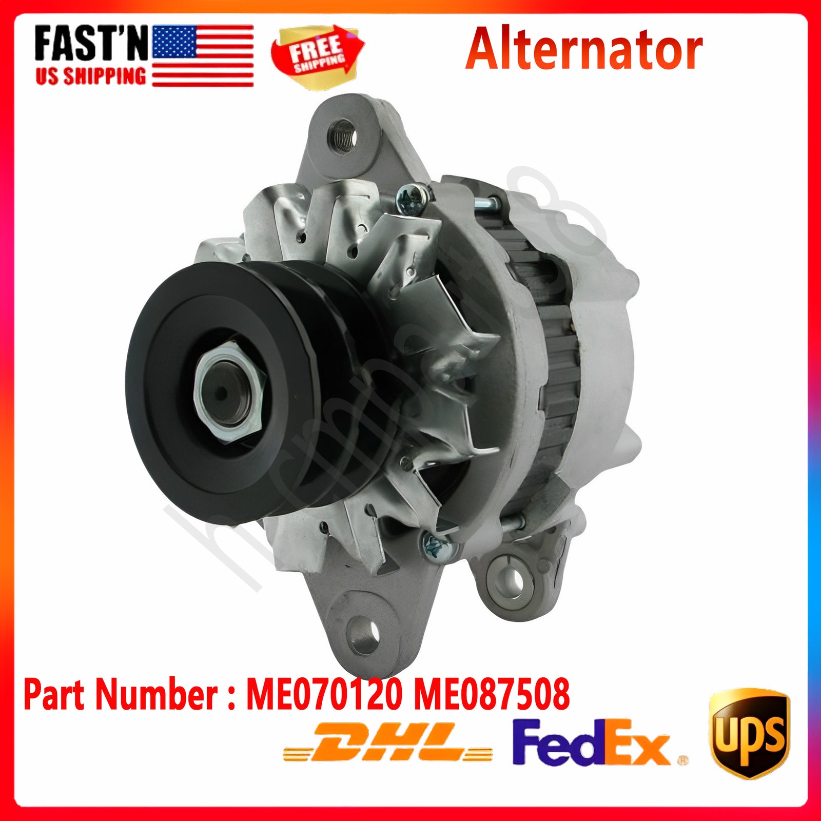 NEW Alternator For r for Mitsubishi 6D31 SHINYEI K907LC Excavato ME070120 ME087508