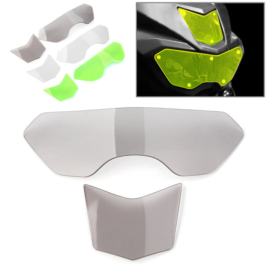 Front Headlight Guard Shield Screen Lens Cover Fit for Yamaha 2016-2018 MT-15 M-SLAZ