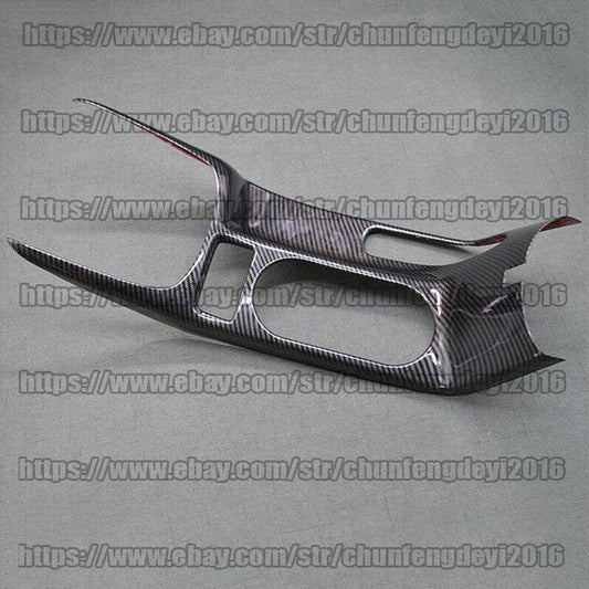 for Kia Forte K3 2017-18 Carbon Fiber Car Central Console Gear Shift Panel Trim