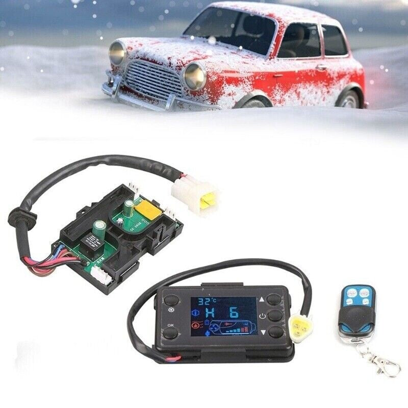 24V Air Diesel Heater Parking LCD Monitor Switch MotherBoard Remote Controller Q