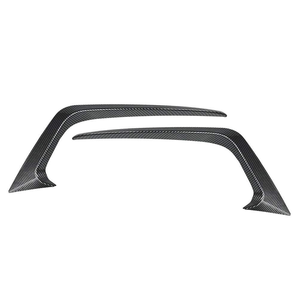 Front Bumper Side Splitter Spoiler Carbon for Ford Fiesta ST MK6 B-Max 2012-2017