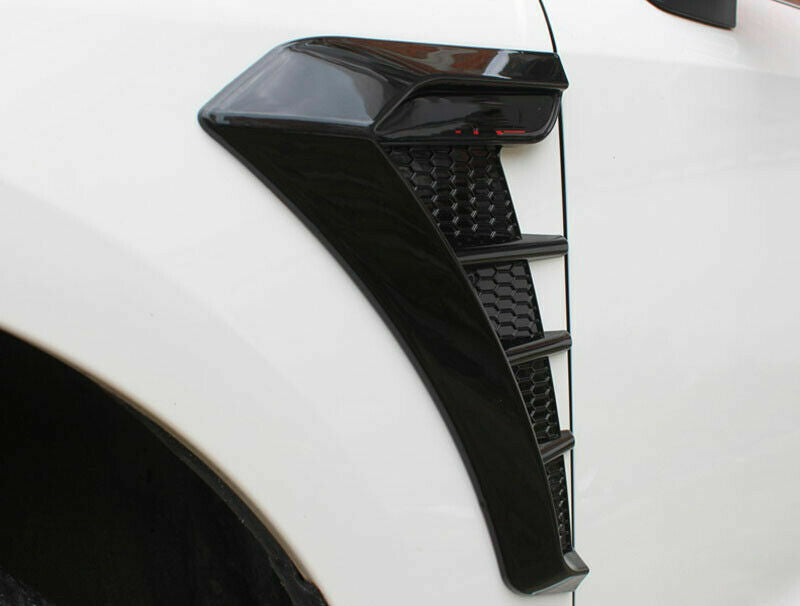 for Toyota for Corolla 2019-2023 Glossy Black Front Fender Side Body Hood Trim Cover