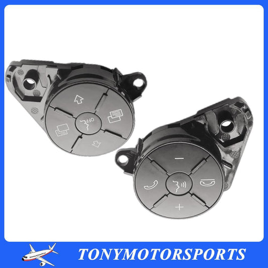 2x Gray Steering Wheel Control Switches L+R For 09-12 for Benz X164 GL450 ML550 ML63