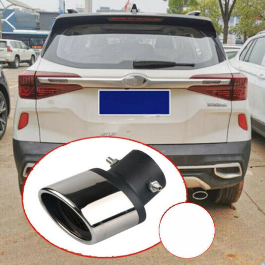 Rear Exhaust Muffler Tip End Pipe Trim Car Accessories for Kia Seltos 2020-2023