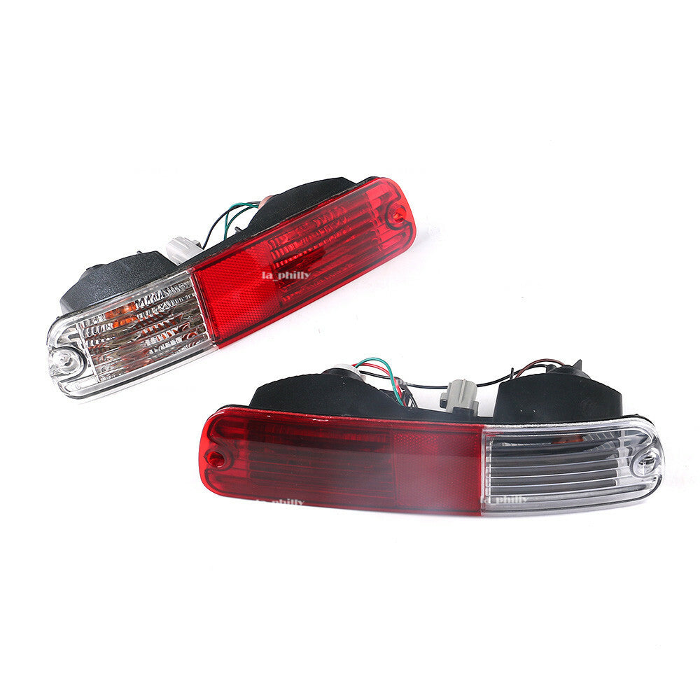 2x LR Rear Bumper Fog Light for Mitsubishi for Pajero MONTERO Shogun 03-06 V73 V77