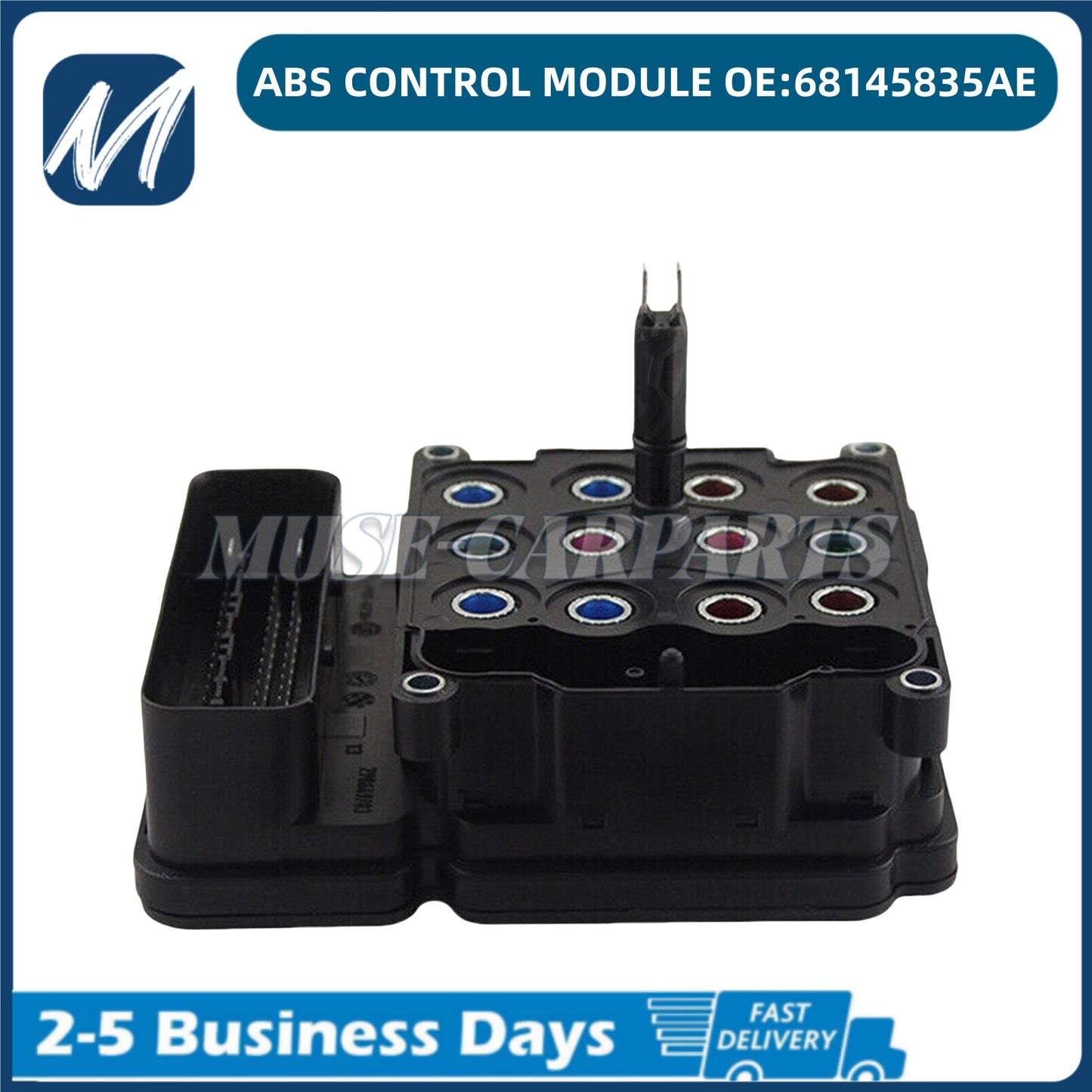 The brand new 68145835AE ABS control module is suitable for Jeep for Wrangler 2012-2014 3.6L models. Q