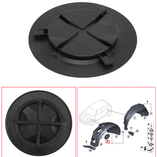 Front Wheel Mudguard Cover Inner Lining Bulb Cap for Mini Cooper R55 R56 R57 R58 Q