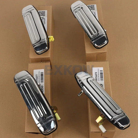 4X Exterior Outside Door Handle for Mitsubishi Pajero II MK2 1990-2004
