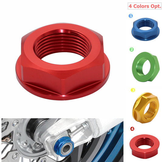 M22 Motorcycle Rear Wheel Axle Nut Screw for Honda CRF250R 250X CRF450R CRF250RX Q