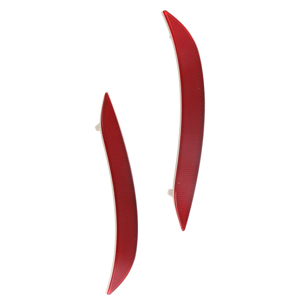 1Pair Rear Bumper Reflector Light Lamp Red for BMW E84 X1 2013 2014 2015
