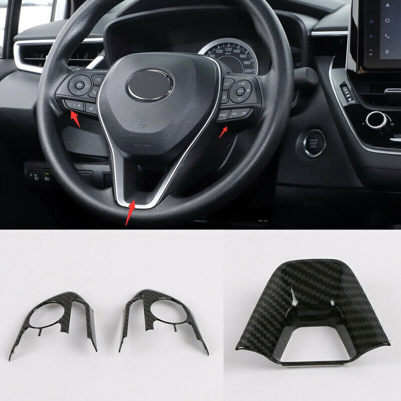 for Mazda CX-30 2020-2022 ABS Triple Chrome Side Door Rearview Mirror Cover Trim v