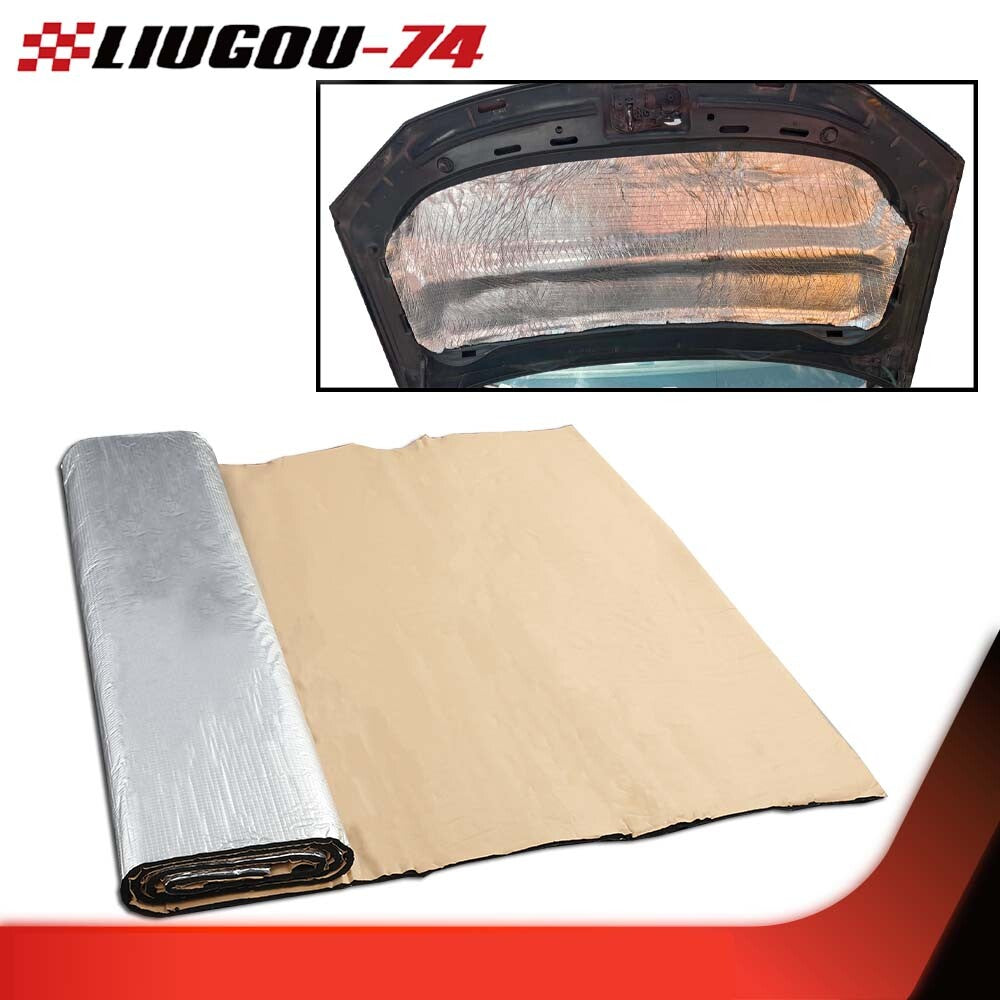 Heat Shield Insulation Thermal Sound Deadening Control Noise Damping Mat New v