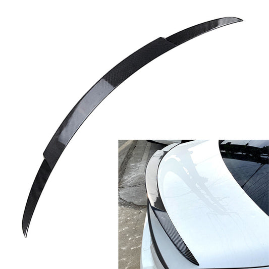 Rear Trunk Spoiler Lip Wing Fit for Mercedes Benz C-Class W205 C63 4Door Sedan 15-21 Q