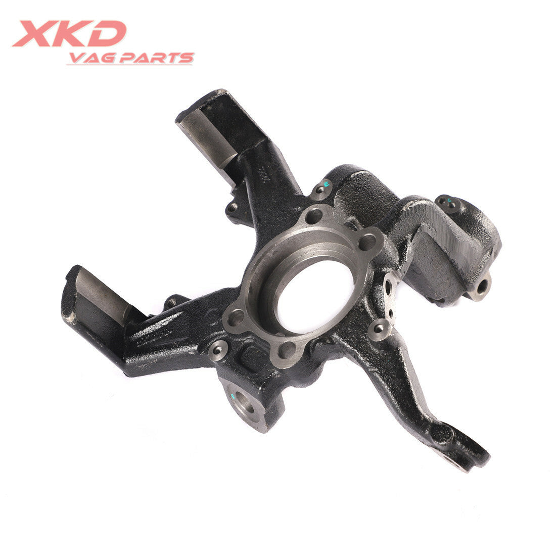 4-hole steering knuckle, front left, suitable for Volkswagen for Jetta and for Audi A3, model 1K0407255P