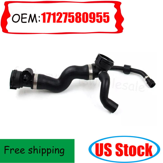 Upper Radiator Hose with Vent Hose 17127580955 for F01 F02 740i 740Li 3.0L n