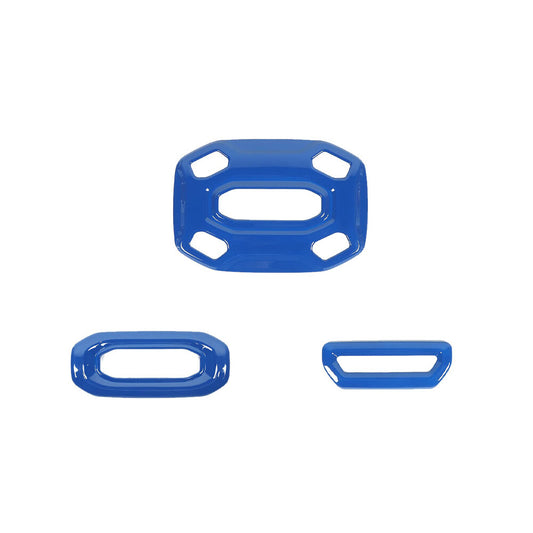 Blue Car Roof Reading Lamp Light Decor Cover Trim for Jeep for Wrangler JL 2018-2023