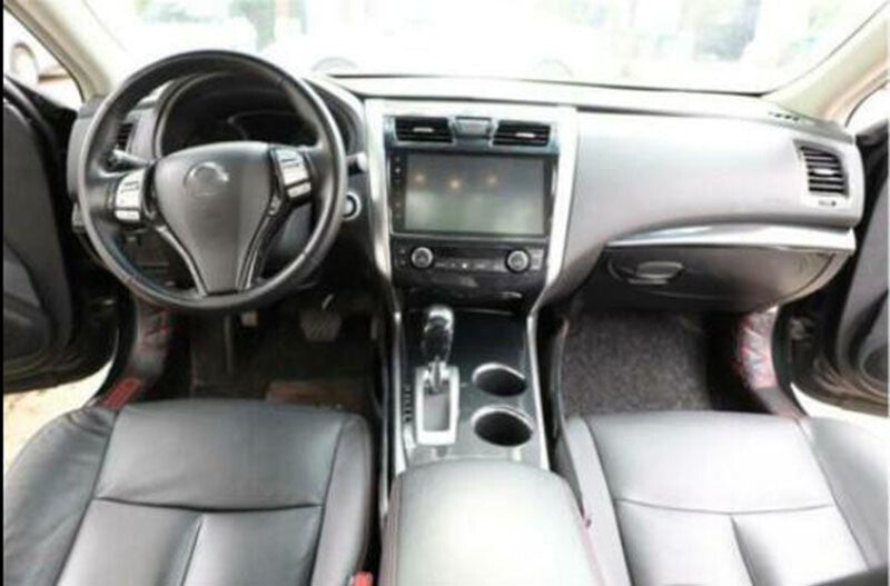 2PCS Carbon Fiber Inner Steering Wheel Strip Trim for Nissan Teana Altima 13-18