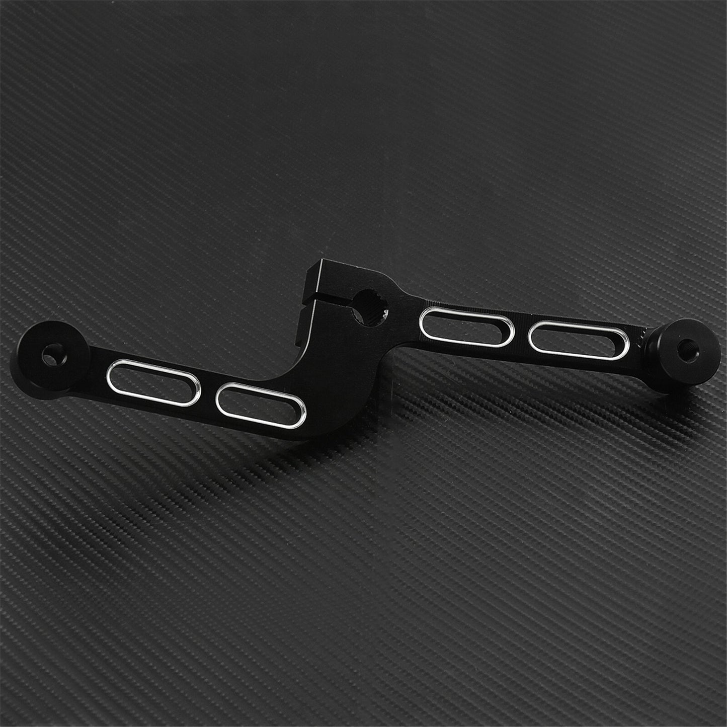 Black Gear Shift Lever Softer Footrest Shift Linkage Fit For Sportster 2004-2017 Q