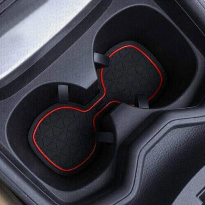 for Toyota RAV4 19-2024 Inner Door Gate Slot Non-Slip Mat Cup Holder Pad Mat Kit