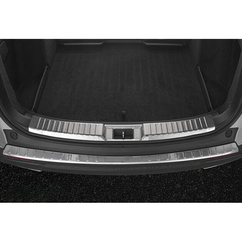 for Honda CR-V 2023-2024 Silver Car Rear Bumper Protector Trim Trunk Sill Guard