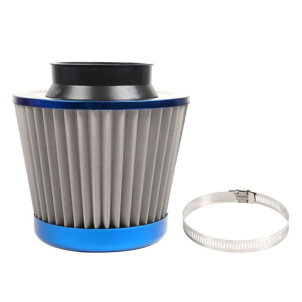376mm REUSABLE Air Filter STAINLESS STEEL Wire High Flow Cold Air Intake Filter Q