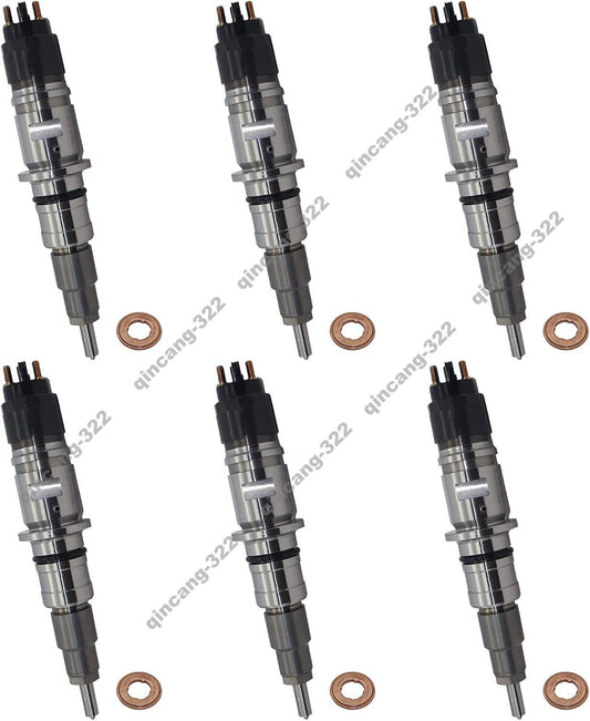 6 PCS Fuel Injector 4994928 for Engine ISB6.7 for Dodge for Ram 3500 4500 5500