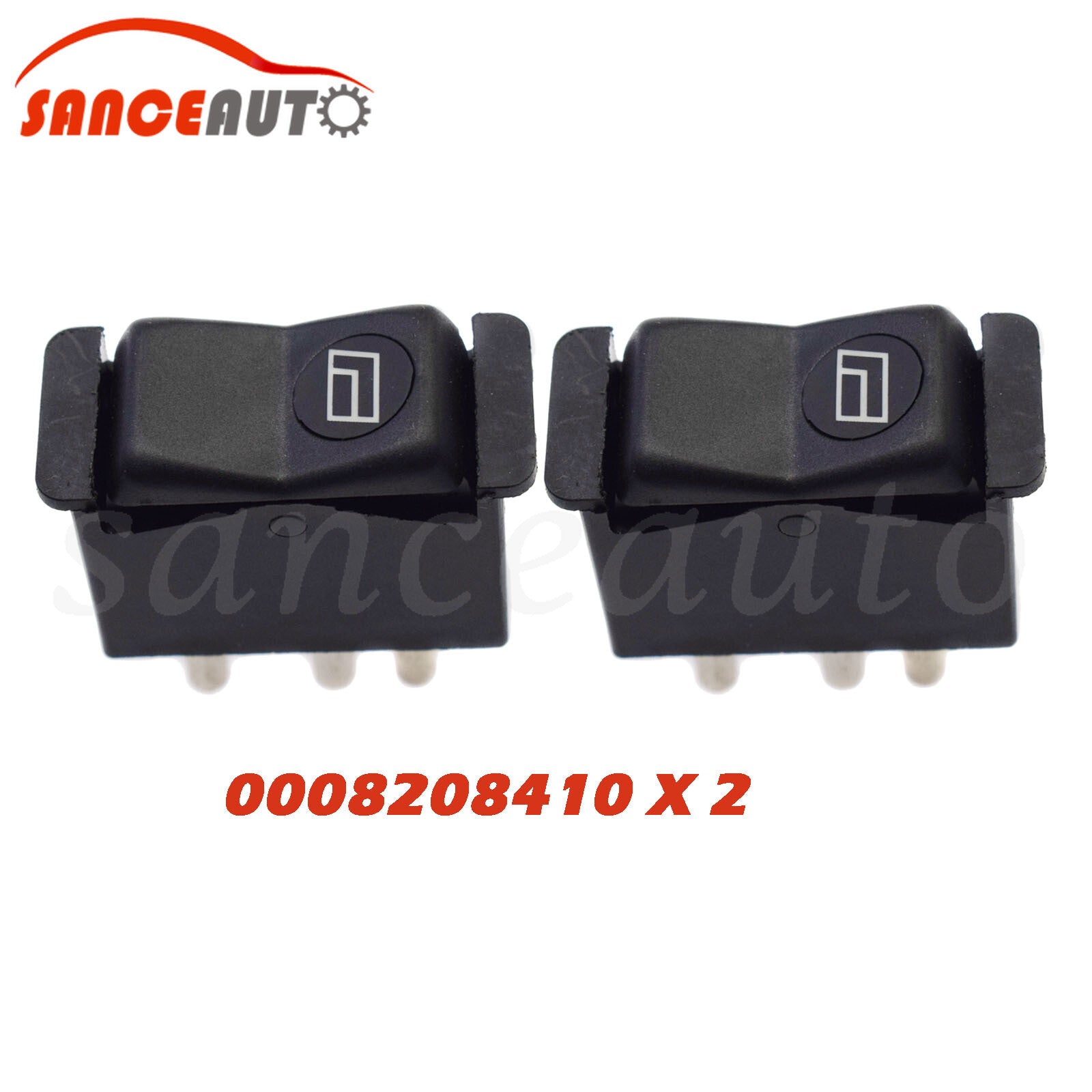 Suitable for W123 2-piece power window switch rear door panel 0008208410- n