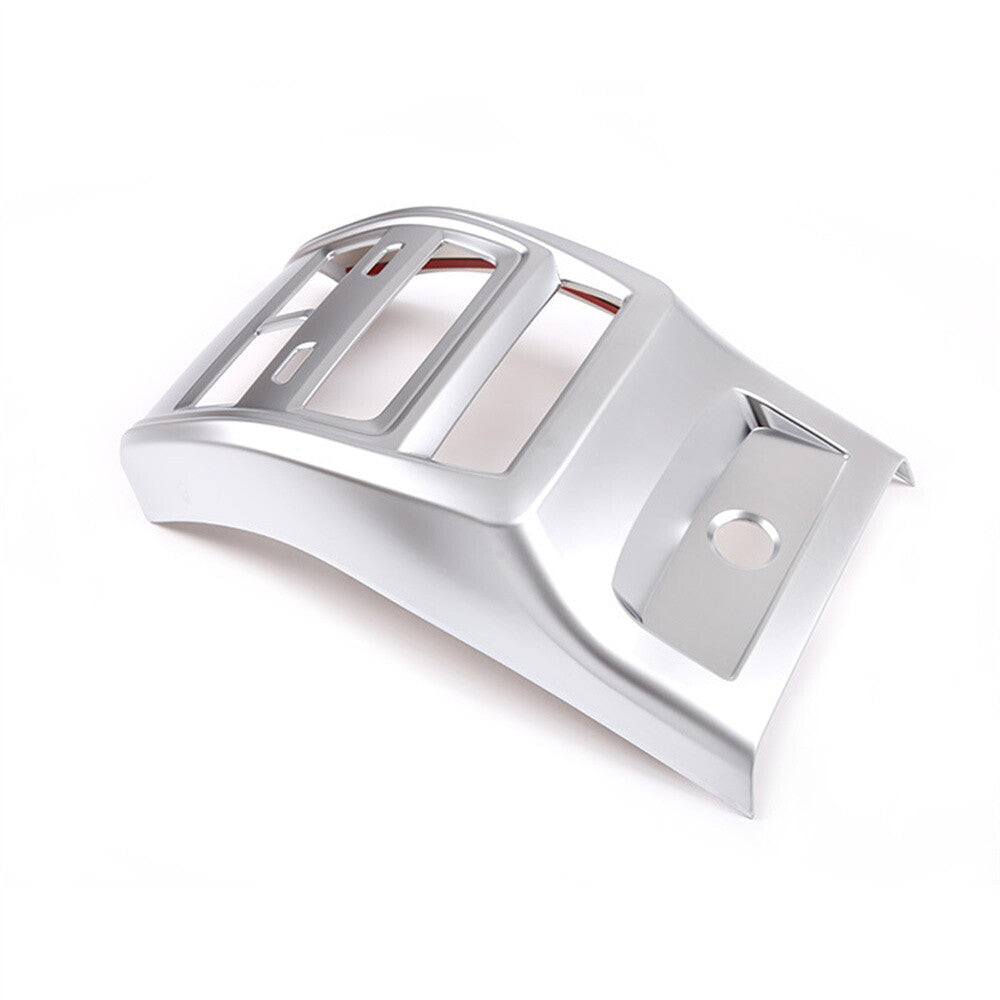 Silver ABS Rear Air Vent Outlet Panel Cover for BMW X5 G05 X6 G06 X7 G07 2019-22