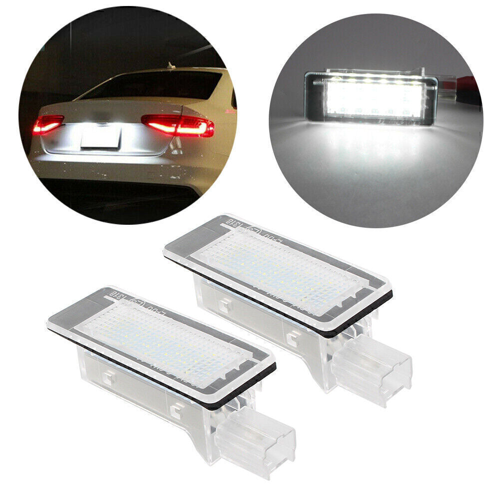 2X LED Number License Plate Light for Dacia Duster 2010-2015 Espace MK4 03-10