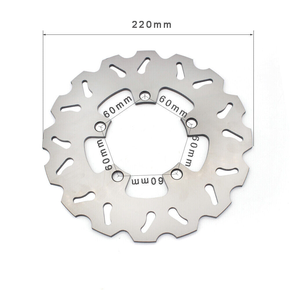 CNC black rear brake disc rotor K3 K2 suitable for Honda CBR150R 2000 2001 2002 2003