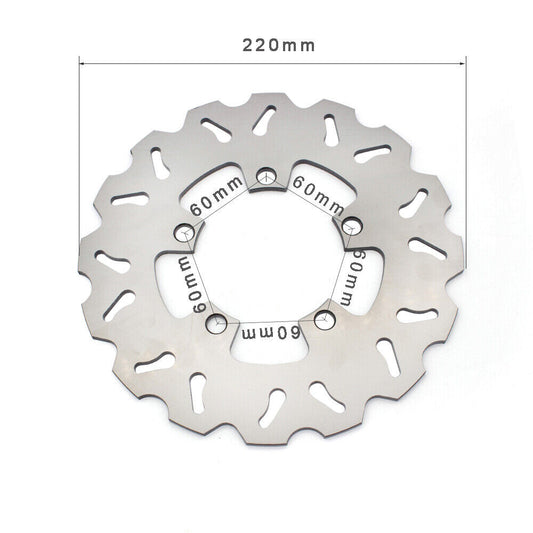 CNC black rear brake disc rotor K3 K2 suitable for Honda CBR150R 2000 2001 2002 2003