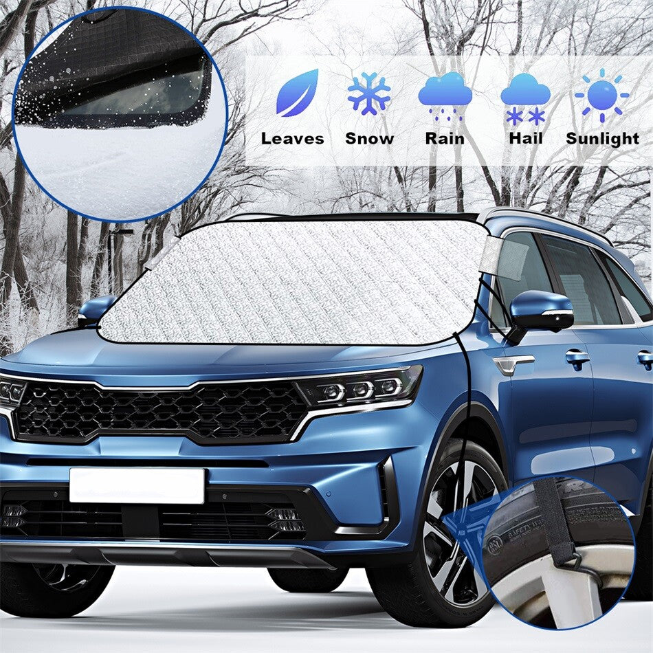Suitable for car windshield snow cover, anti-frost, UV protection, and sunshade. n