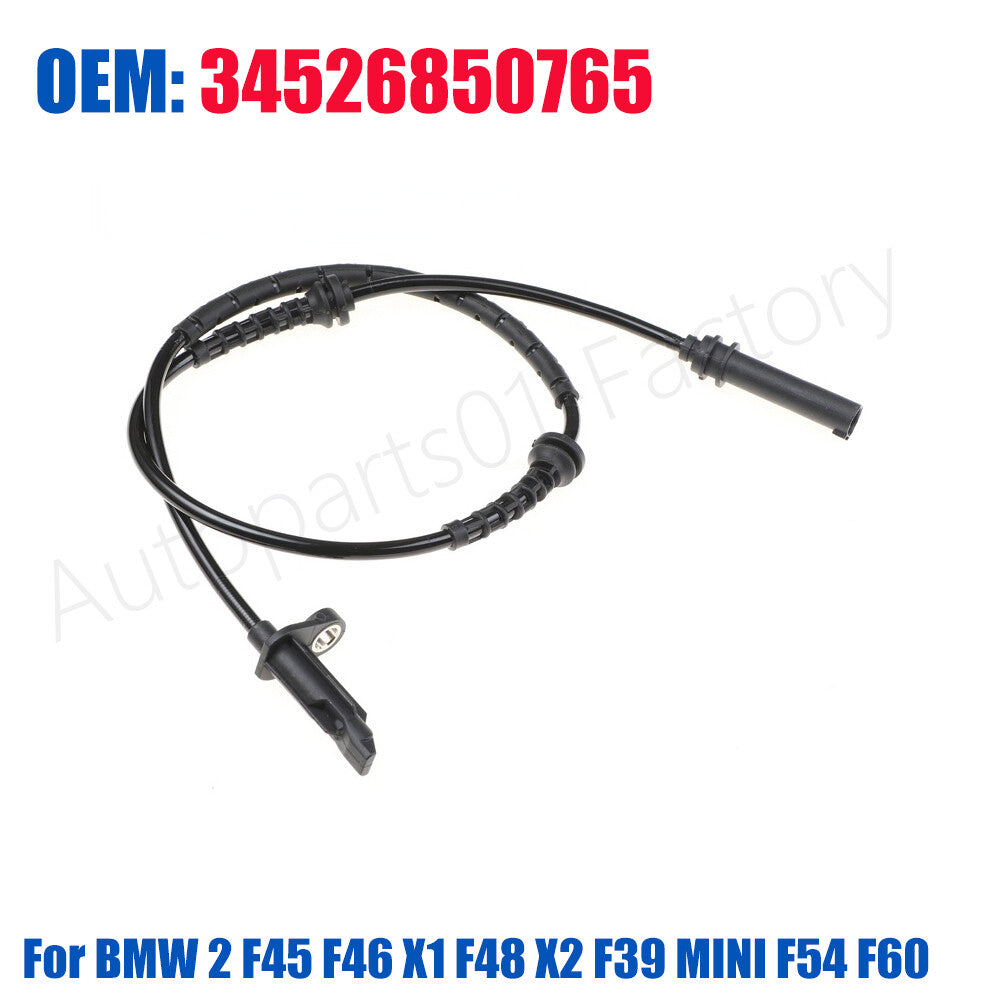 34526850765Front ABS Wheel Speed Sensor for BMW 2 F45 F46 X1 F48 X2 F39 for MINI F54