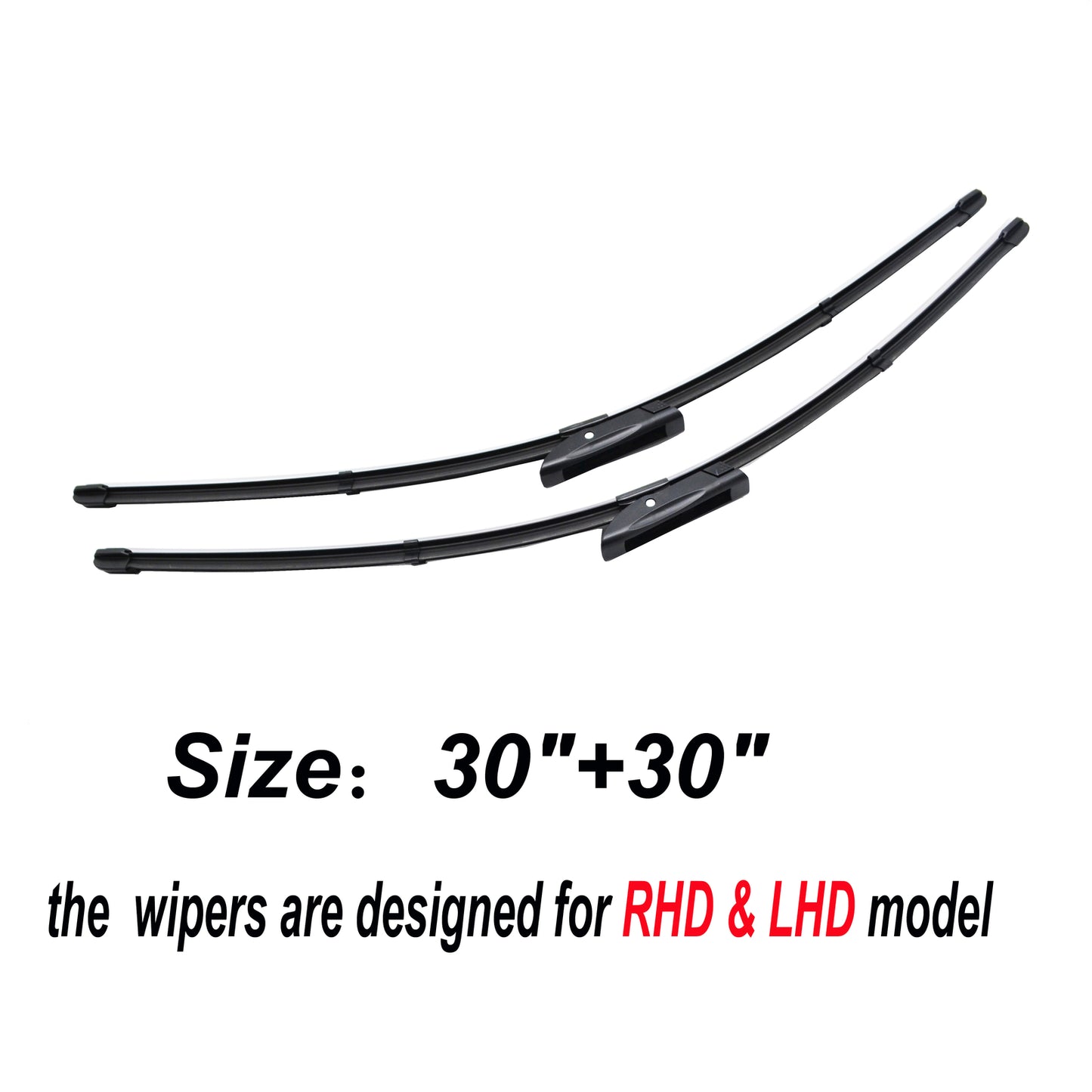 for CITROEN C4 GRAND PICASSO 08-13 WINDSHIELD WIPER BLADES SET FRONT Q