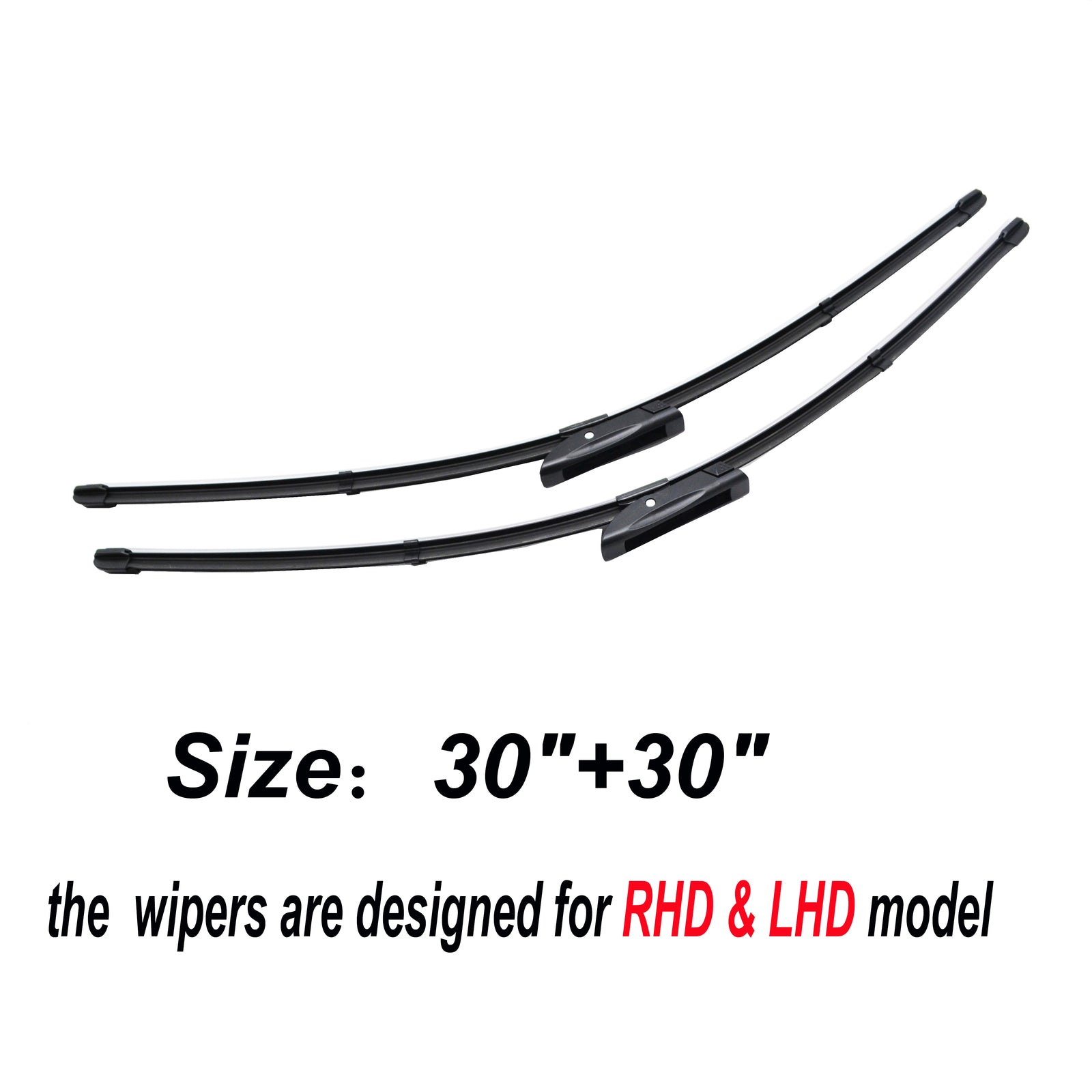 for CITROEN C4 GRAND PICASSO 08-13 WINDSHIELD WIPER BLADES SET FRONT Q