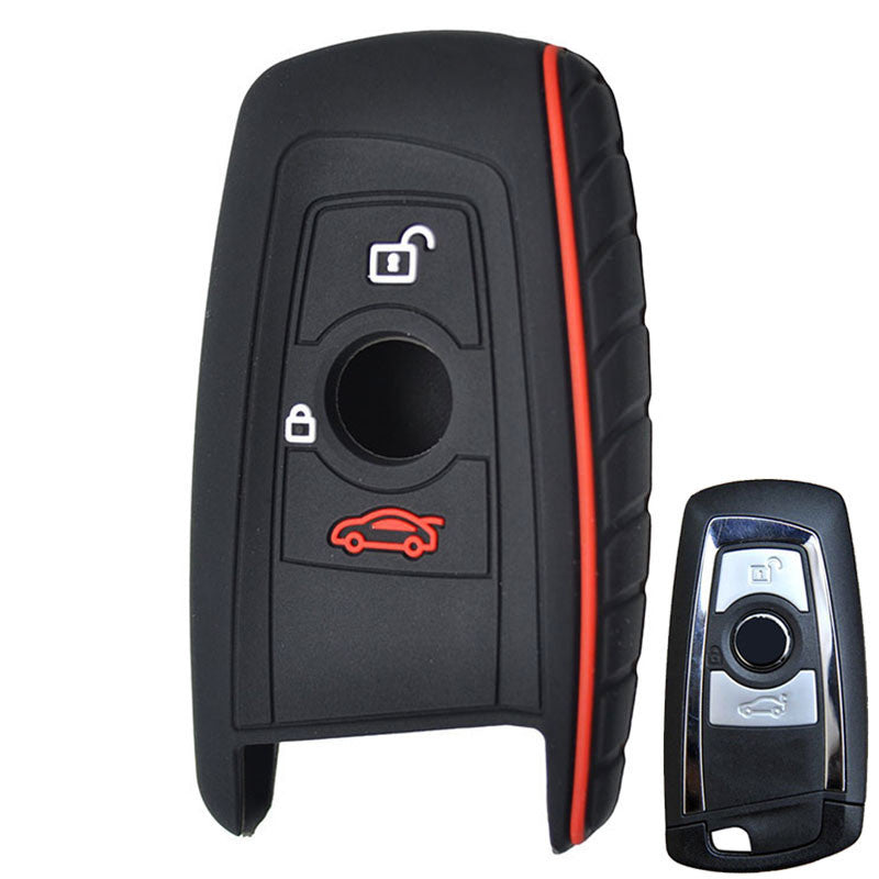 for BMW F10 F20 F30 E30 E34 E36 E39 Silicone Key Case Remote Fob Cover Shell NEW