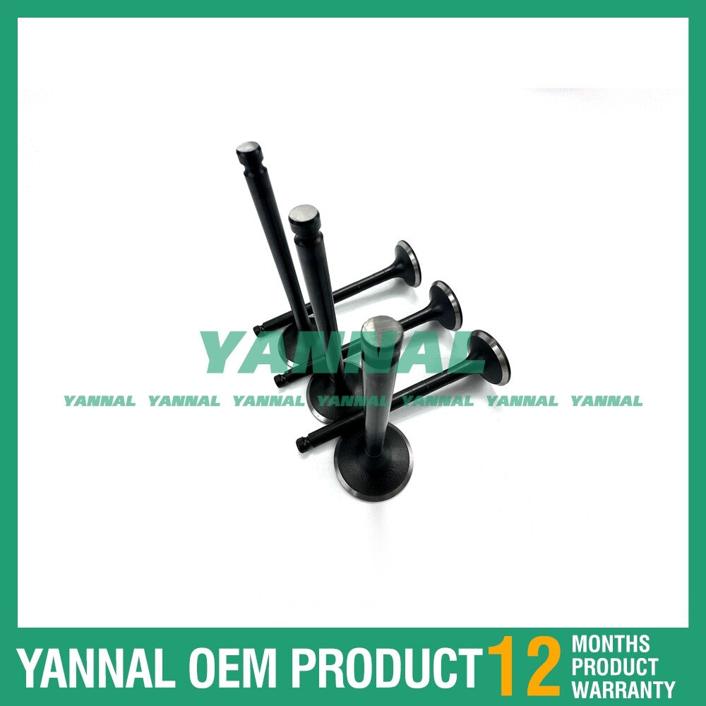 6-piece set of 3TNV82 valves for engine spare parts -