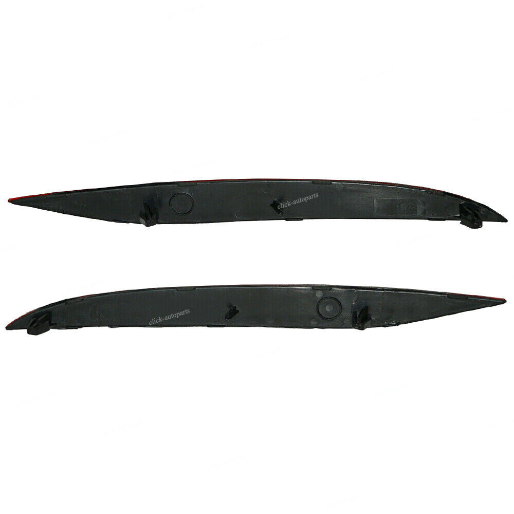 Pair Rear Bumper Reflex Reflector Light for Tesla Model X 2016-2021 Left + Right Q