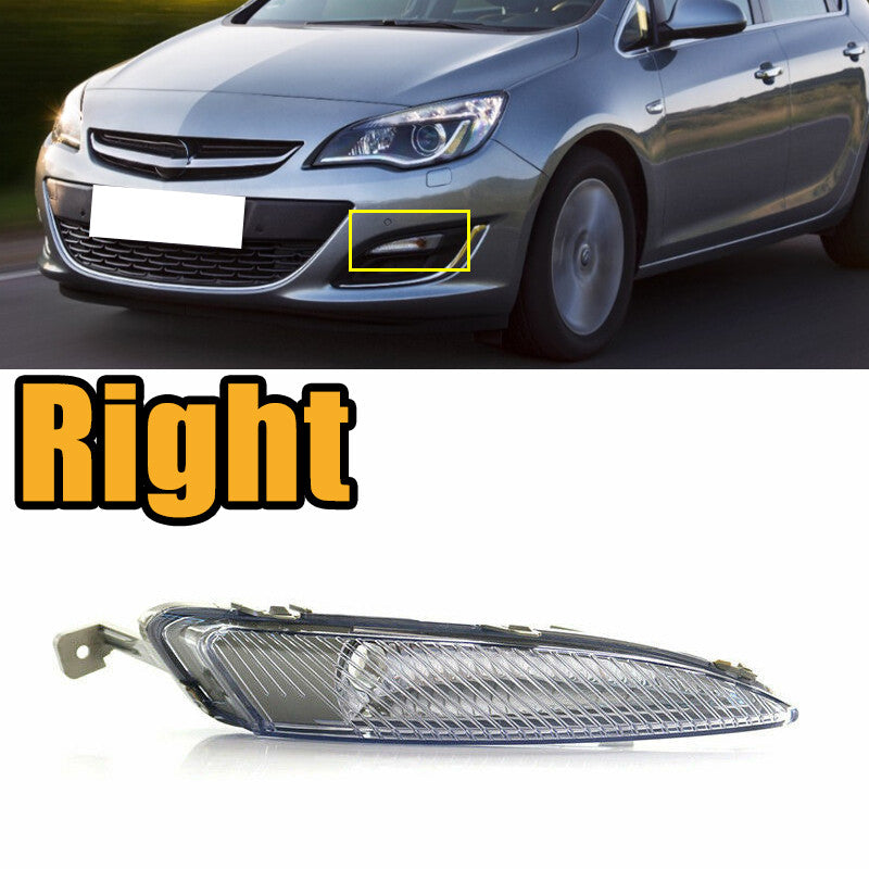 Right for Opel for Vauxhall Astra J MK6 2012-2015 Front Bumper Turn Signal Lights