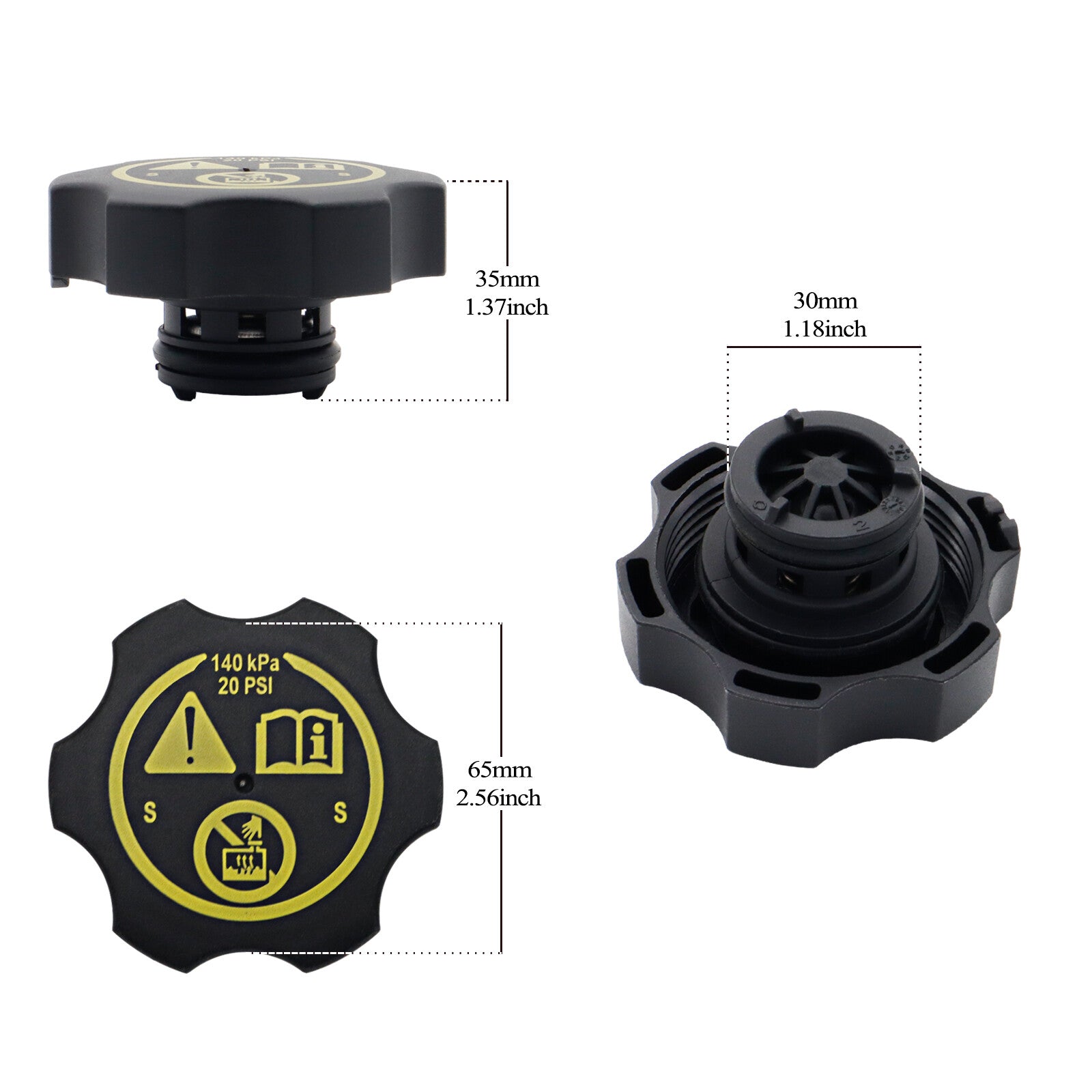 lid expansion tank_lock for Opel YR00269780 DE cooling water Q