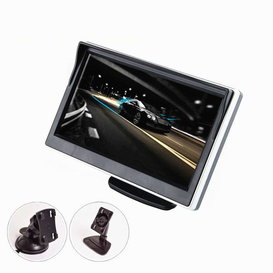 Car Rear View System 5 TFT LCD Monitor for Night Vision Backup Reverse Camera