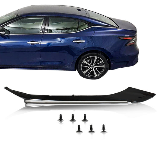 Rear body molding with left pillar trim applicable to 2016-2021 Maxima 78873-9DJ1A- n