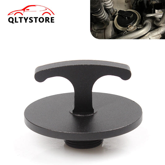 Oil Filter Plug Cap Off Tool for 13-18 for Dodge for Ram 2500 3500 Diesel Black Q